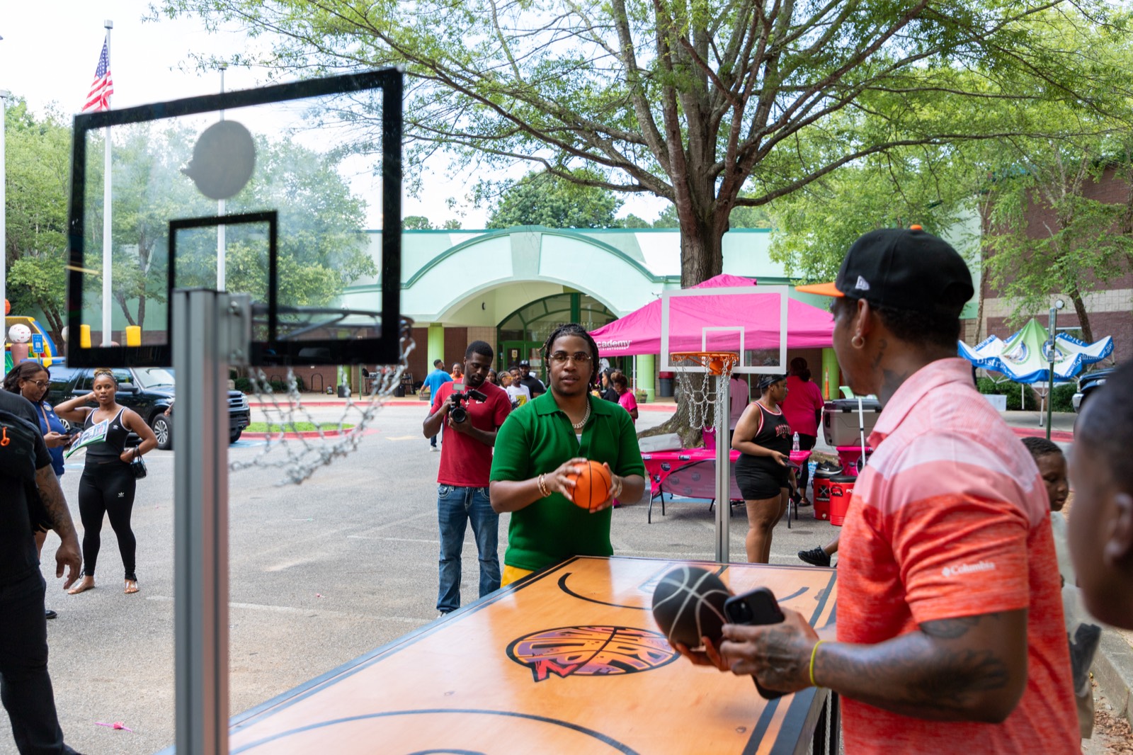 Basketball games at Turbo Day