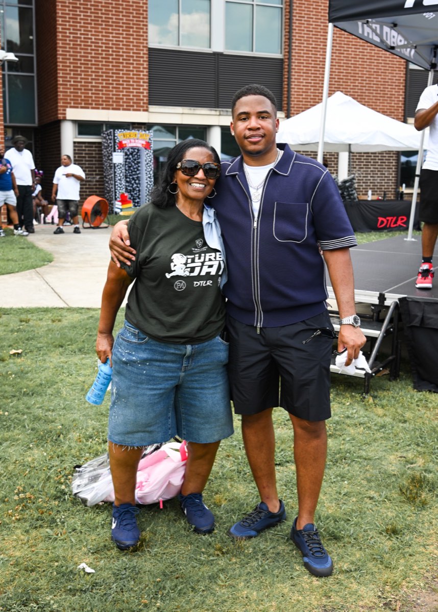 Turbo with his Aunt at Turbo Day 2026